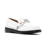 全新 TOGA PULLA 白色 真皮 皮鞋 Leather Loafers  銀扣 Made in Portugal