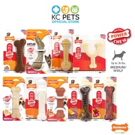 Nylabone Dura Chew Power Chew Durable Dog Chew Toy Wolf Up to 35lbs / 16kg - kcpetsg