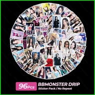 96PCS/set BABYMONSTER 1ST FULL Album DRIP AHYEON ASA photo stickers DIY handbooks