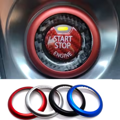 Car Engine Start Stop System Switch Button Ring Ignition For Infiniti QX50 QX60 Q50 Q60 QX80 Auto De