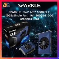 SPARKLE Intel Arc A380 ELF (6GB/Single Fan) - 1A1-S00394100G Graphics Card