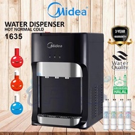 Water Purifier Midea Mild Alkaline Water Dispenser Penapis air 3 Suhu Hot Normal Cold Model 1631or1635 With 4 halal Korea Water Filter