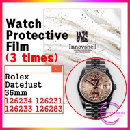 kr_Protection Films for Rolex Datejust 36mm 126231, 126234, 126233, 126283 (3 sheets) / Scratch & Co