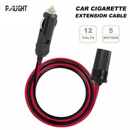 PAlight 12V 5M Car Cigarettes Lighter Extension Cable Adapter Socket Charger Cord Car Accessory