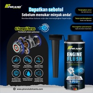 PIRANO ENGINE FLUSH 200ML / CLEAN AND PREPARES THE ENGINE FOR NEW OIL / CUCI ENJIN MOTORCYCLE MOTOSIKAL ORIGINAL PIRANO