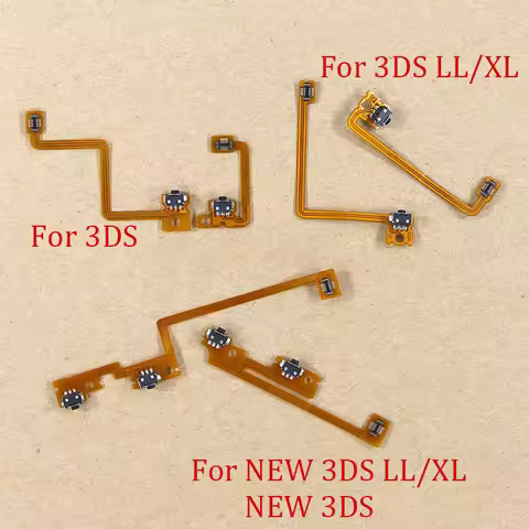 1Set Replacement Parts L R Button Flex Cable For 3DS 3DSXL LR Switch Flat Cable LR Ribbon For New 3D