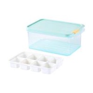 กล่องอาหารพร้อมบล็อก 1.65 ลิตร LOCKNLOCK FREEZER FIT สีฟ้า (1306706)