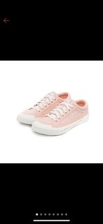 ✨二手商品✨ 【FILA】中性 帆布鞋-粉色 4-C618U-661