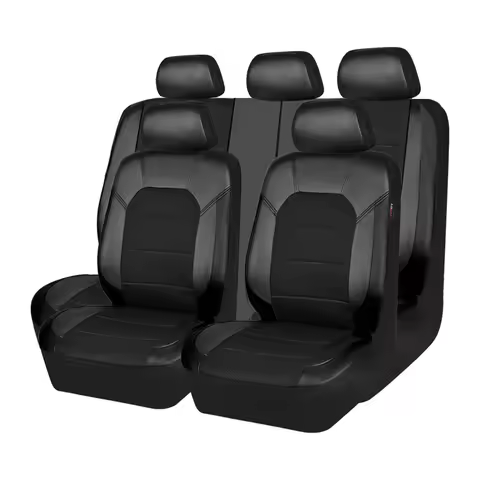 Leather Car Seat Cover For Full Set Interior Accessories For Prius 30 Prado 120 BMW X5 F15 лансер 10