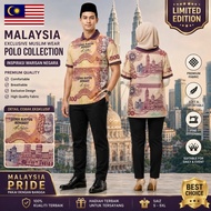 Malaysian Currency Edition Merdeka Heritage Polo Shirt RM1000 RM500 Exclusive – High Quality Premium
