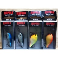 RAPALA RISTO RAP RR-4 5G/4CM #HOT ITEM #READY STOK