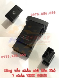 Công Tắc nhấn nhả Rùa Thỏ 7 chân TH8T FD850 công tắc các loại phụ tùng ô tô