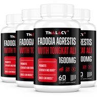 Thalacy 1600mg Fadogia Agrestis Tongkat Ali Supplement, Fadogia Agrestis Extract for Men with Ashwag