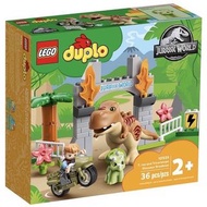 LEGO 樂高 10939 duplo 得寶系列 侏羅紀暴龍與三角龍逃脫