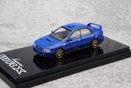 Hobby Japan 1: 64 Alloy Model Car Subaru WRX GC8 STI II Wing Leopard hj