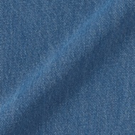 มูจิ กางเกงผ้านุ่นกะปกเดนิมทรงกว้างขายาว ผู้ชาย - MUJI Kapok Denim Wide-Fit Pants
