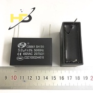 CBB61 Capacitor 5uF 450V Pin, Electric Fan Start Capacitor