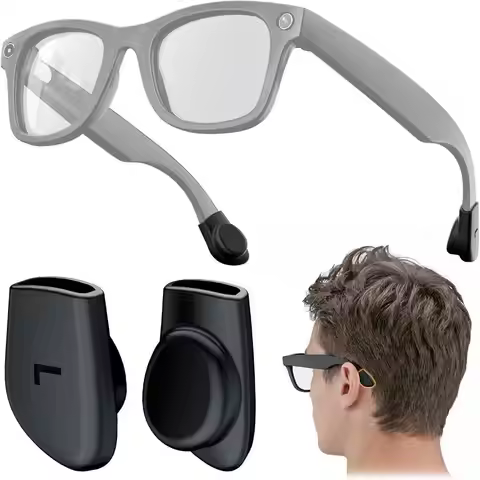 For Ray-Ban Meta Eyeglasses Anti-slip Case Eyeglass Comfort Accessory Set Anti-Slip Silicone Ear Cus