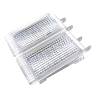 1 Pair Car White Led Trunk Luggage Compartment Lights License Lamps for Porsche 911 Boxster Cayman T
