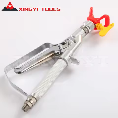 High Pressure Airless Paint Spray Gun Airbrush +517 Spray Tip +Nozzle Guard For Wagner Titan Pump Sp