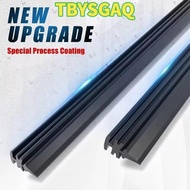 TBYSGAQ Car Wiper Blade, Durable 6mm Refill Strips,  14/16/17/18/19/20/21/22/24/26/28 Inch Rubber Ea
