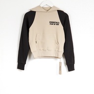 Hoodie ESSENTIALS TEXT POCKET HALF WHEAT HOODIE KIDS 100% ORIGINAL