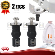TECHPLAS 4132 TOP FIXING SCREW BOLT FOR EXPOSE HINGES METAL JOHNSON SUISSE ONE PIECE WC MOUNT SEAT C