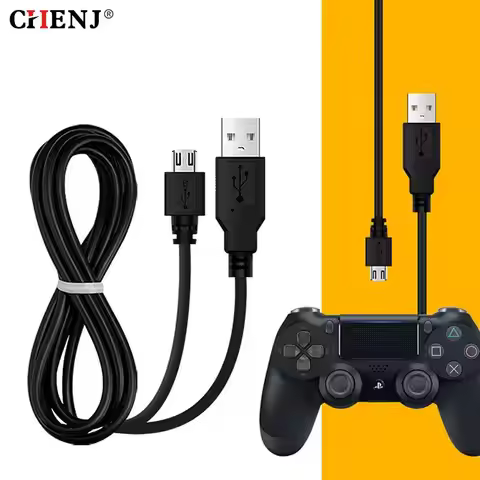 1.5m Charging Data Cable For PS4 Charging Cable Controller Data Games Handles Charger Cable For PS4 