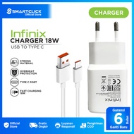 Infinix 18W Type C Fast Charging USB Port Charger 100% Original