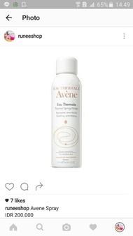 avene spray