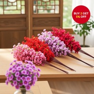 Silk Peach Blossom Twigs, Fake Flower Accents, Landscape Decoration