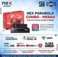 Matrix MOLA  Nex Parabola Receiver / STB Set Top Box DVB-T2 COMBO KUNING