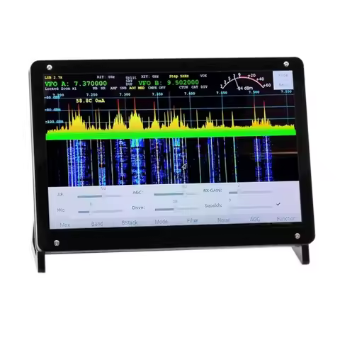 New Radioberry V2.0 Beta5 Software Defined Radio Devices HF SDR TRANSCEIVER With Raspberry Pi 7" DSI
