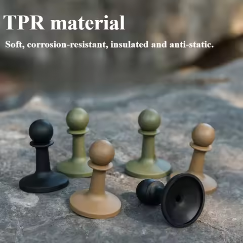 4pcs Camping Canopy Tent Pole Support Pole Lightning Cap Lightning Cap Thimble Camping Tent Camping 