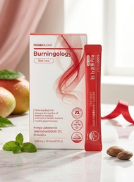 FOODOLOGY - Burningology 燃脂排毒瘦身茶 (非洲芒果籽+益生菌) 105g (15包裝) (平行進口)exp:2027/7/14