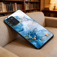 phone case suitable for OPPO A94 Reno5 F F19 Pro Tempered glass back panel with scratch and drop res