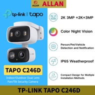 TP-LINK Tapo C246D Indoor/Outdoor Dual Lens Pan/Tilt Security Camera