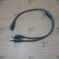 TERLARIS KABEL DC SPLITER 2 / SAMBUNGAN CABANG JACK DC / POWER ADAPTOR SPLITTER | COD