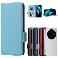 Casing For vivo x100 pro ultra x100pro Case Lychee Pattern Leather Flip Case For vivox100 vivox100pr