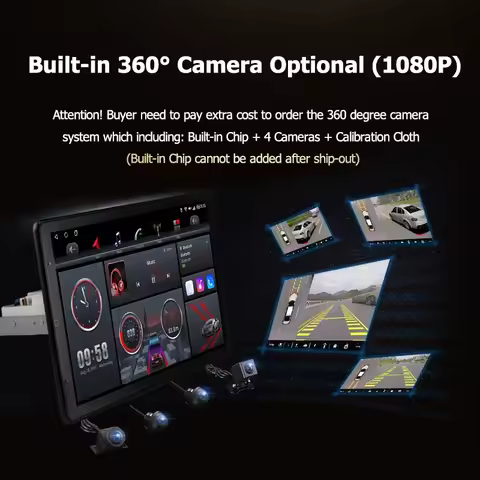 Rotatable 1920*1080 Carplay DSP Android 12.0 for Hummer H2 E85 2007-2009 Car Radio Video Audio 13.3'