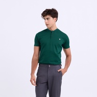 Khaki Bros. - คาคิบรอส - Henley T-shirt - เสื้อยืดแขนสั้นคอ Henley ทรง Regular - KM25K044