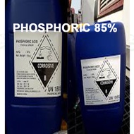 (Express) Phosphoric chemical 85.0% - 1 kg bottle - H3PO4 - Specialized in lowering PH of water used