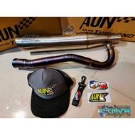 AUN PIPE 2023 COATED *FREE AUN CAP*RAIDER/WAVE/MIO/AEROX/PCX