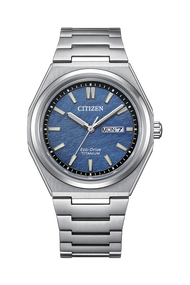 CITIZEN Zenshin AW0130-85L Super Titanium Eco-Drive Mens Watch ( นาฬิกาผู้ชายพลังงานแสง )