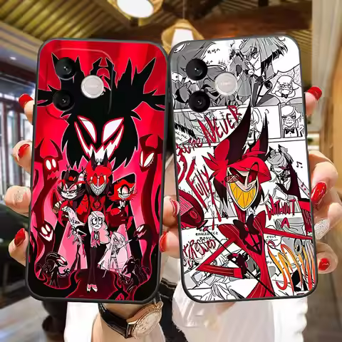 H-Hazbin Hotel A-Alastor Phone Case For HUAWEI NOVA 3I 7I 8I HONOR 600 400 90 X6B X6D X7A X7B X7D X8