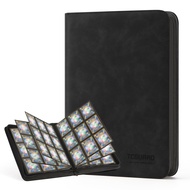 TCGAURD Trading Card Binder, 9 Side Loading Pocket Card Album Hold Up to 540 Cards, Zipper Binder fo