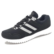 Giày thể thao sneaker nam nữ đen sọc trắng size 35 đến 43(MT25)