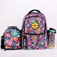 ✑ Spot Australian smiggle stationery primary school student burden-reducing schoolbag for junior high school students large-capacity sunflower backpack