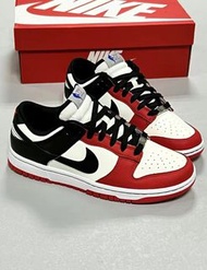 📣NBA X Nike dunk low EMB Chicago 黑白紅 男女同款 🔥