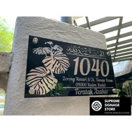 No Rumah Eksklusif/No Rumah/No Rumah Hipster/No Rumah Budget/House Number/House Plate Number